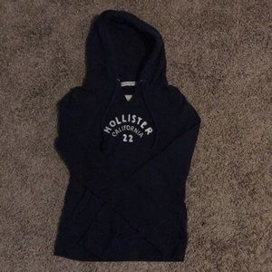 Hollister Navy Blue Hoodie